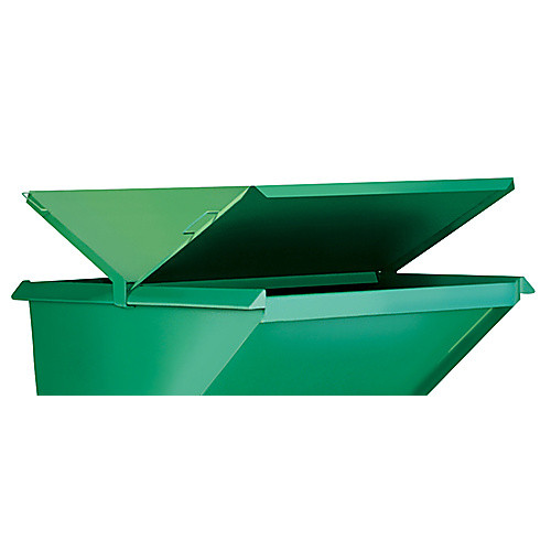 Steel Hopper Lid-Front & Back 1 Cu Yd