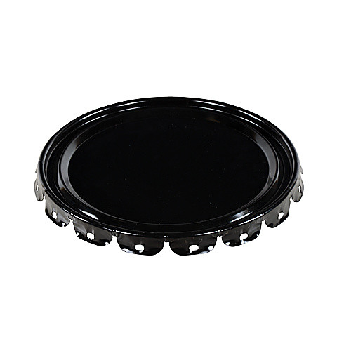 Un Rated Steel Lid 5 Gallon Black