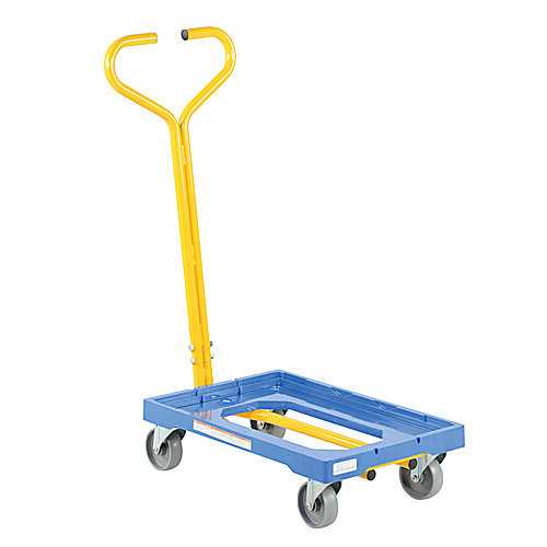 Plastic Dolly W/Handle 500 lb 16 × 24