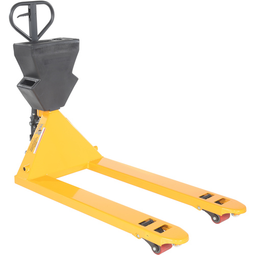 Yellow Pallet Truck 5.5K 27 × 48 Black P-Caddy