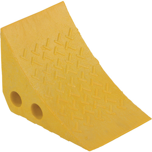 Recycled Yellow Plastic Wheel Chock