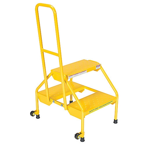 Yellow Rolling Two Step-Perforated Steps