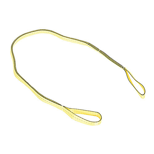 Poly Yellow Lift Web Sling 1″ × 6 Ft