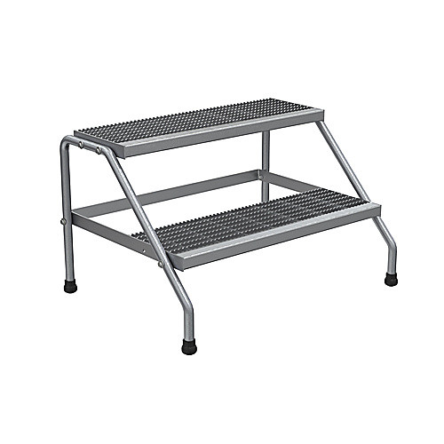 Aluminum Wide 2-Step Stand - Knock Down