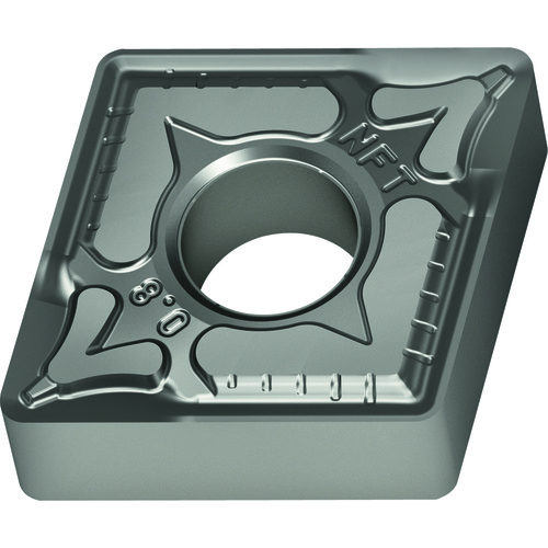 CNMG 432 Double-sided|G WS10, 1/32″ Corner Radius, 3/16″ Thick, 1/2″ Inscribed Circle, 80° Diamond, Turning Indexable Insert