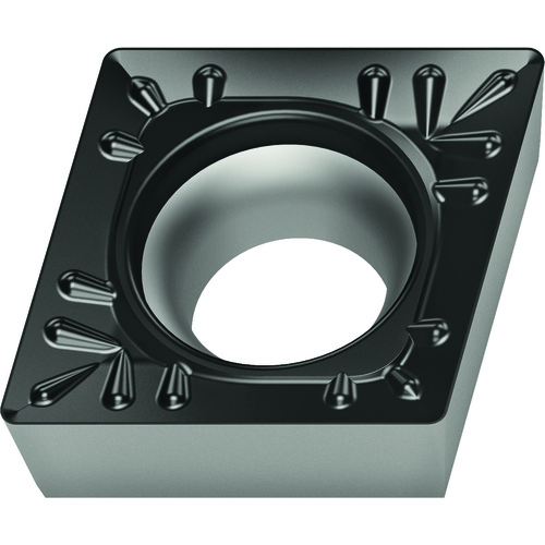 CCMT 432 T|Single-sided WPP20S, 1/32″ Corner Radius, 3/16″ Thick, 1/2″ Inscribed Circle, 80° Diamond, Turning Indexable Insert