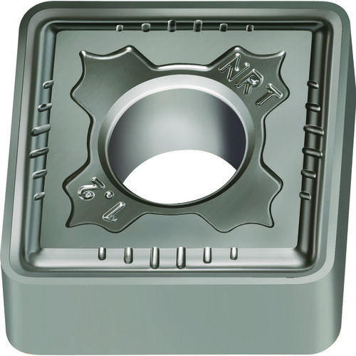 SNMG 433 G|Double-sided WS10, 3/64″ Corner Radius, 3/16″ Thick, 1/2″ Inscribed Circle, Square, Turning Indexable Insert
