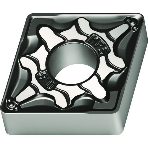 CNMG 432 G|Double-sided WKK10S, 1/32″ Corner Radius, 3/16″ Thick, 1/2″ Inscribed Circle, 80° Diamond, Turning Indexable Insert