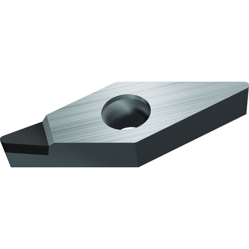 VCGT 331 Single-sided|T WDN10, 1/64″ Corner Radius, 3/16″ Thick, 3/8″ Inscribed Circle, 35° Diamond, Turning Indexable Insert