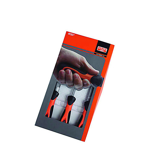 3 Pieces 8″ 2nd Cut Engineering File Set - Ergo Handles
