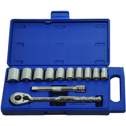 12PC 1/2 DR 12PT SKT & TOOL SET