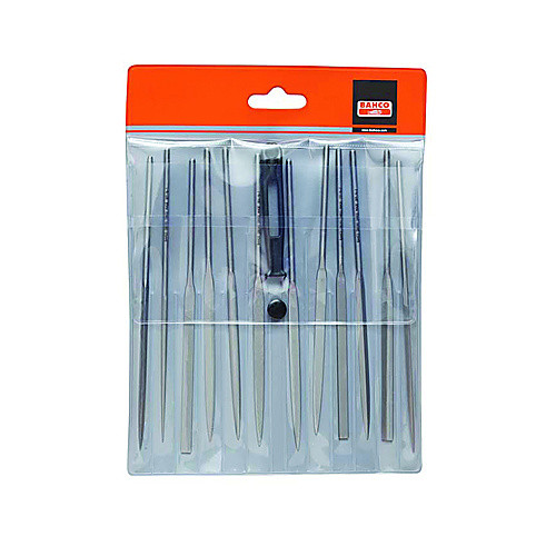 ‎12 Pieces Swiss Pattern Needle File-6 1/4″; Bastard Cut