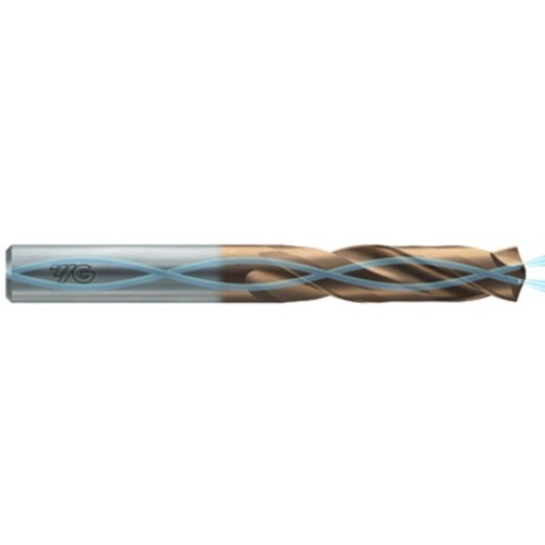 SC Drill; 15/64″ Dia. × 6 mm Shank Dia. × 66 mm OAL × 28 mm LCF ; 140 Degrees ; 3xD ; Z-Coated ; Series DGN506