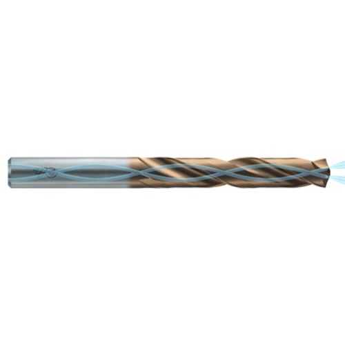 SC Drill; 4.5 mm Dia. × 6 mm Shank Dia. × 74 mm OAL × 36 mm LCF ; 140 Degrees ; 5xD ; Z-Coated ; Series DGN508