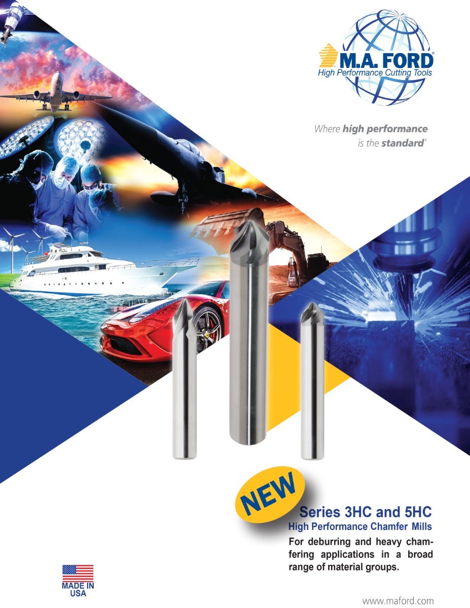 Chamfer Mill Flyer Cover